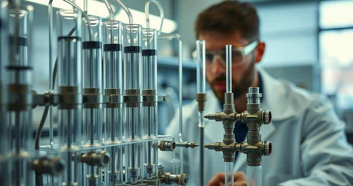 Cromatografia l&iacute;quida cl&aacute;ssica: Entenda seu funcionamento e aplica&ccedil;&otilde;es na an&aacute;lise qu&iacute;mica